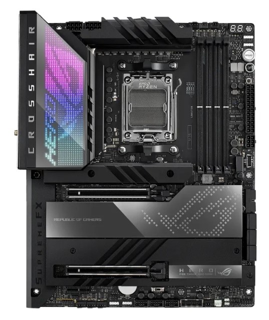 MB ASUS ROG CROSSHAIR X670E HERO (AMD,AM5,DDR5,ATX)