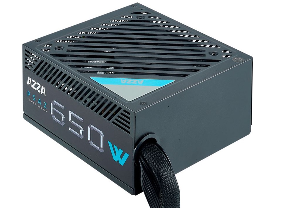 Netzteil 650W AZZA ARGB12cm Lüfter 80-PLUS Bronze Certified