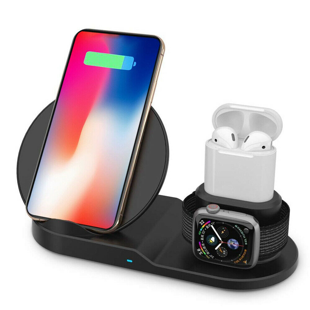 Ladestation für Apple und Samsung, AirPods, Dockingstation
