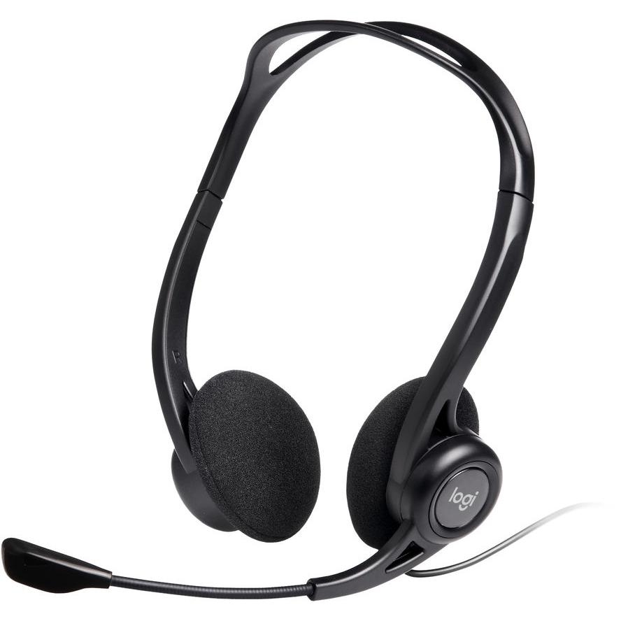 Headset Logitech Headset PC960 USB black