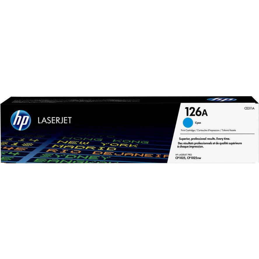 Toner HP CE310A cyan für CLJ Pro CP1025/1025nw ca. 1.200S.