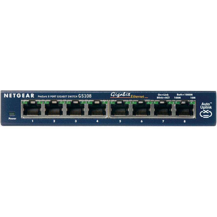 Switch 8 Port Netgear GS108GE